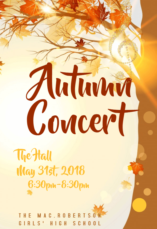 Autumn Concert 2018 Autumn Concert 2018